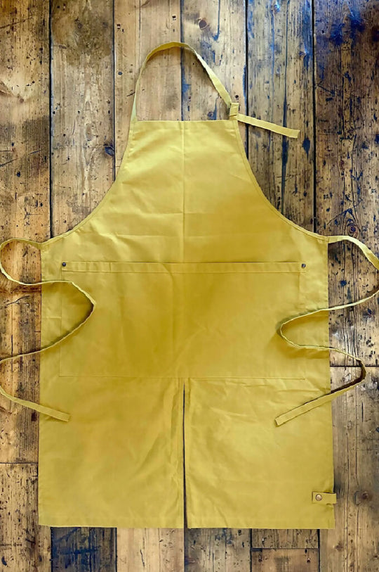 Makers Full Bib - Dry Waxed Cotton