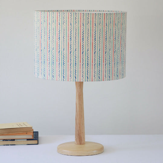 Sail Ahoy Stripe Luxury Linen Lampshade