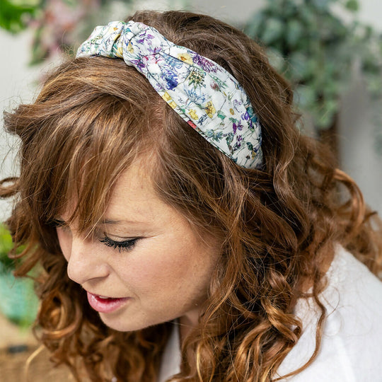 Liberty Classic Knot Headband - Wild Flowers Print