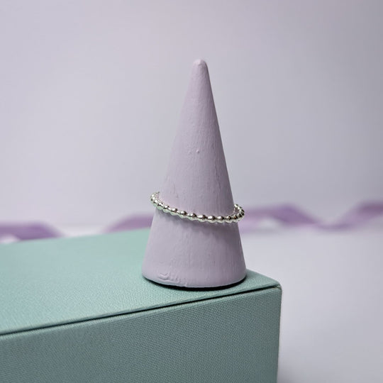 Dainty Stacking Ring in Recycled Sterling Silver