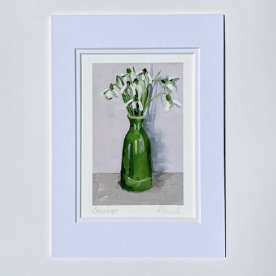 Snowdrops Fine Art Print