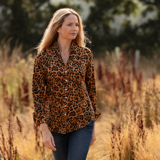 Chelsea Shirt In Leopard