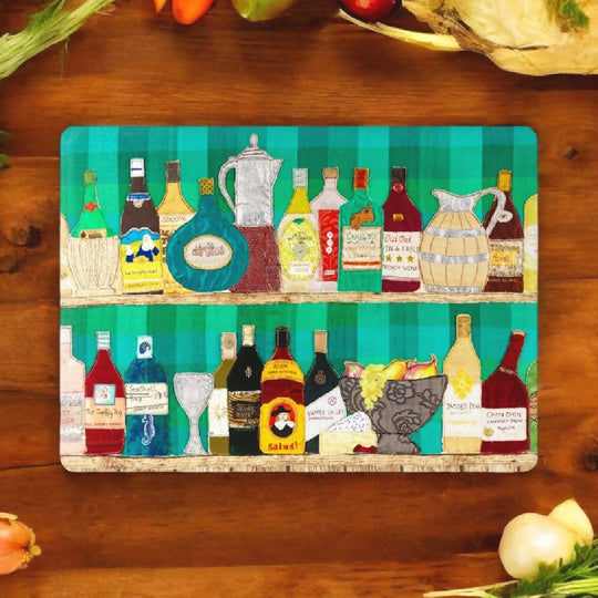 Wine Bottles Worktop Saver