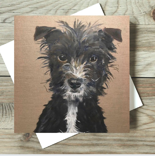 Dotty the Terrier Greeting Card