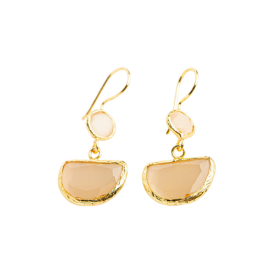 Victoria Earrings Cream