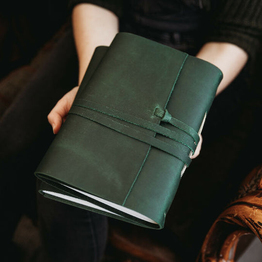 Evergreen Leather Journals