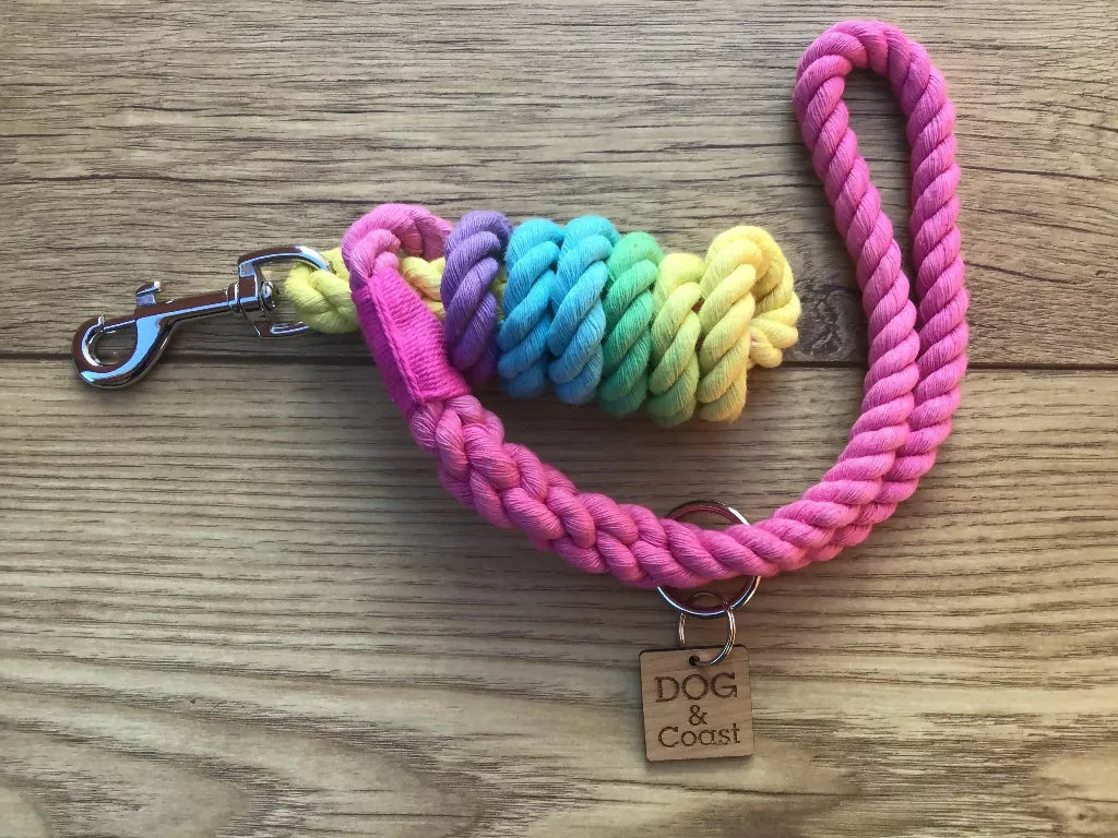 Handmade Cotton Rope Dog Lead | Country Living Marketplace