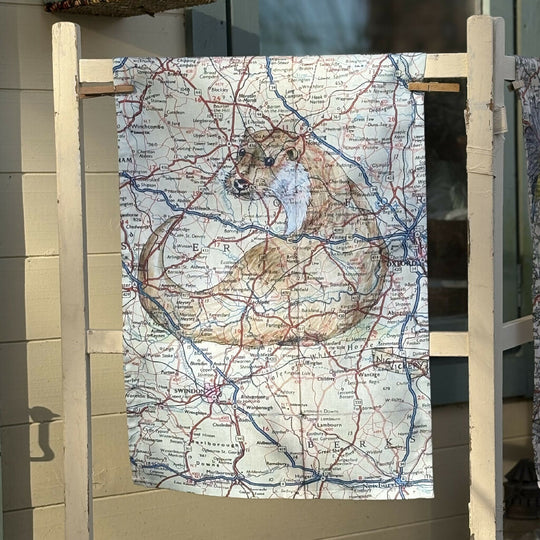 Otterly Gorgeous Cotton Tea Towel