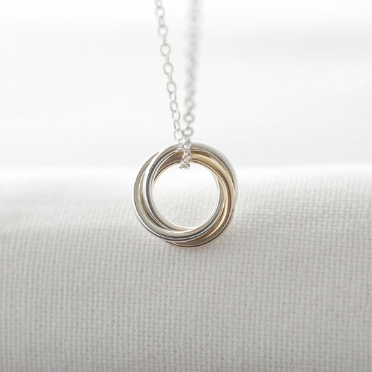 30th Gold and Silver Necklace