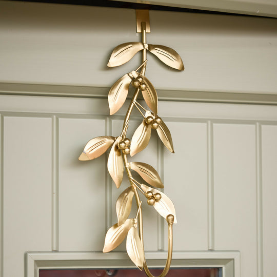 Traditional Olive Branch Door Wreath Hanger