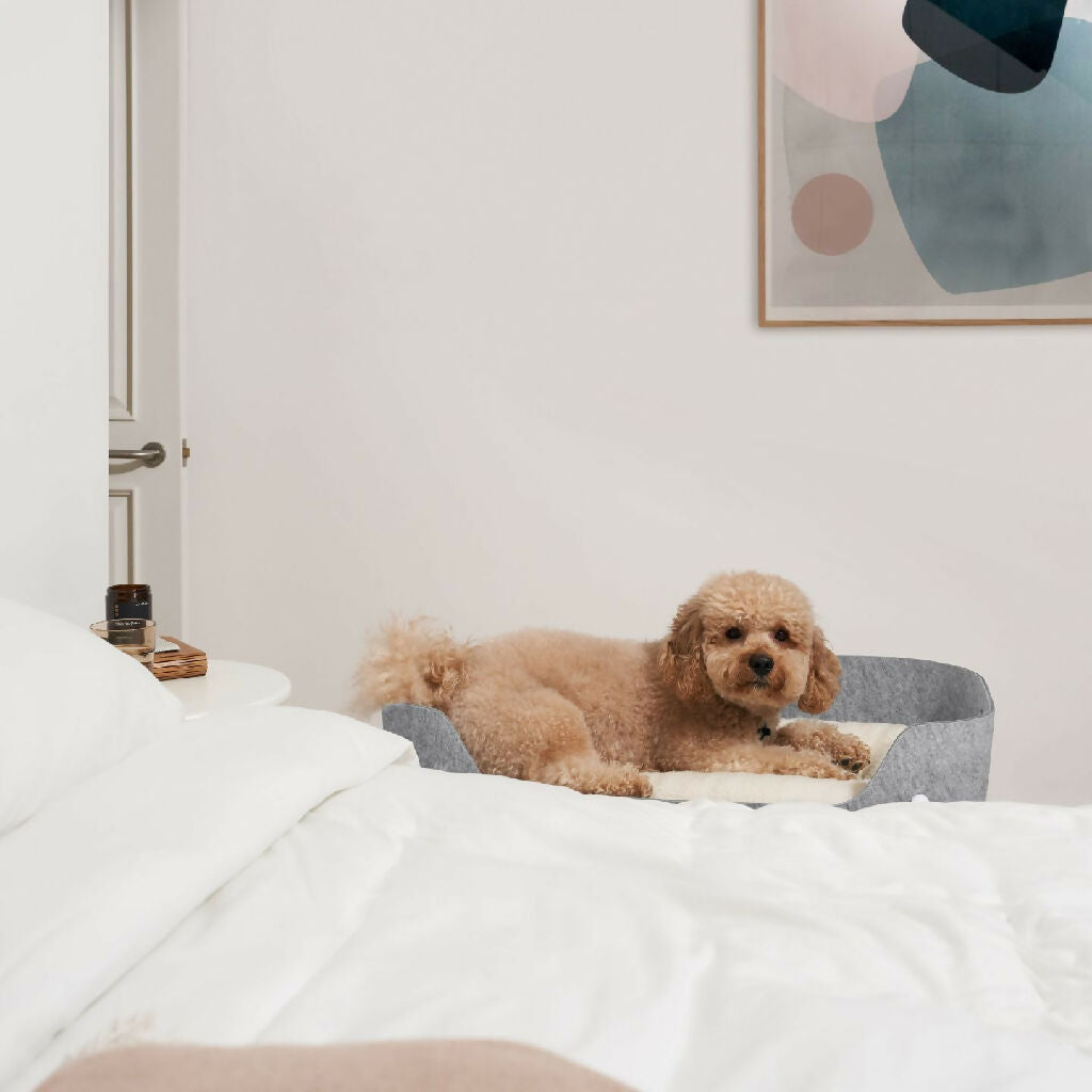 Pup & Kit PetNest & Bedside Stand - Slate