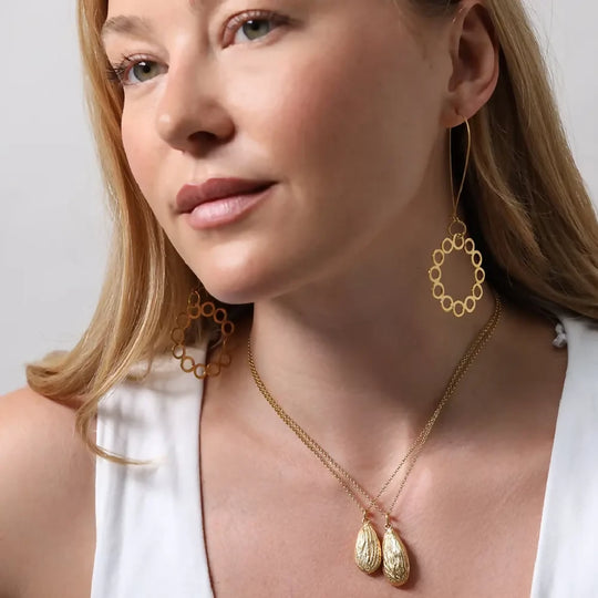 Circle Dangle Earrings