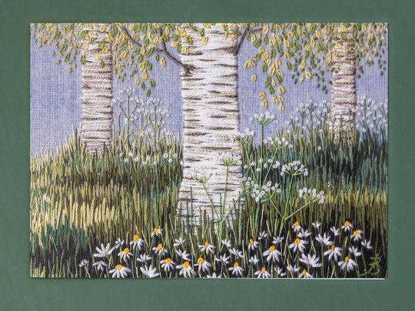 Silver Birches Card