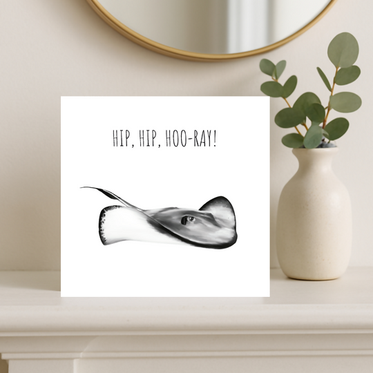 Hip Hip Hoo-Ray Stingray Card