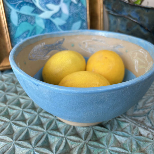 Fresh lines Deep bowl - Fish design