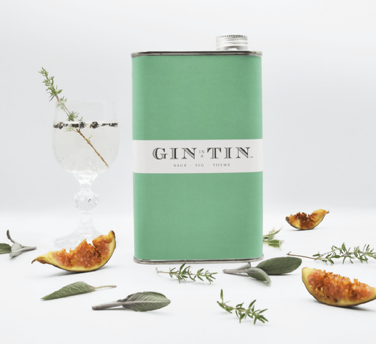 London Dry Fennel, Lemon & Thyme Gin In A Tin - 50cl Tin