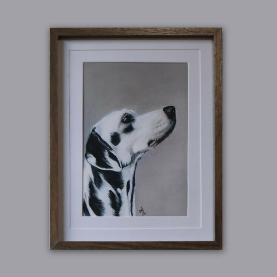 The Loyal Dalmatian - Framed Giclée Print