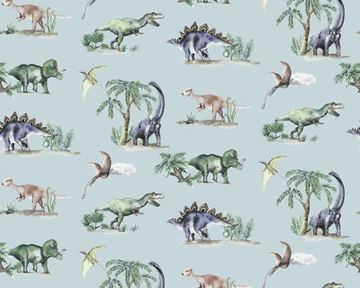 Dinosaurs Curtain Fabric