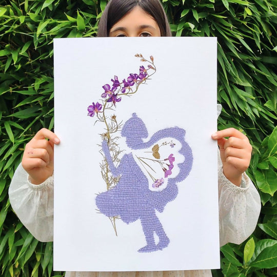 Delphine The Lilac Fairy Art Print