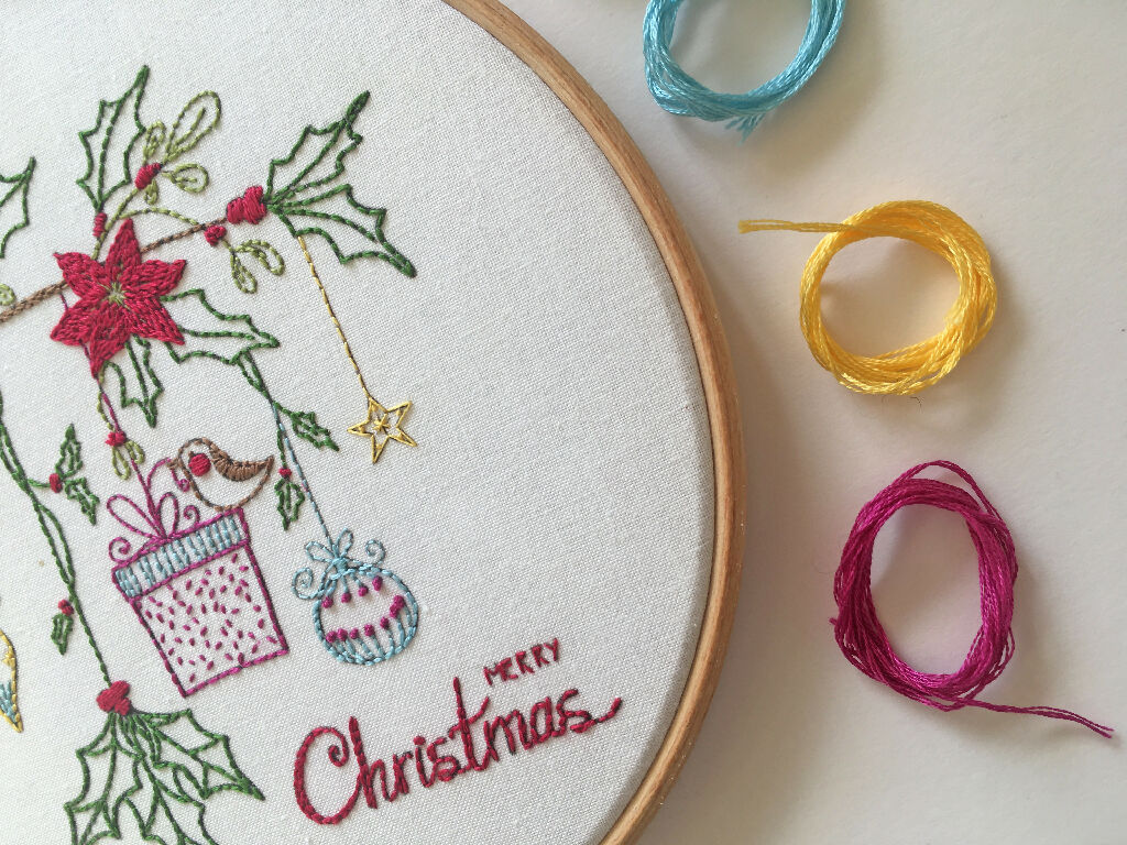 Christmas Embroidery Kit
