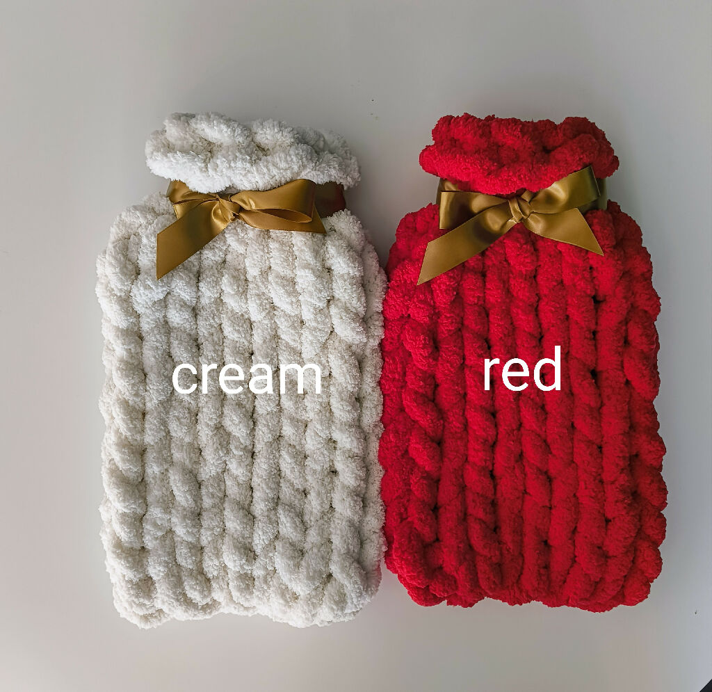 cream & red