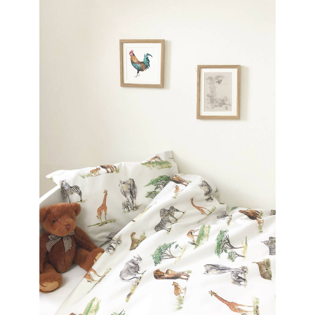 Safari Animals Children's Bed Linen