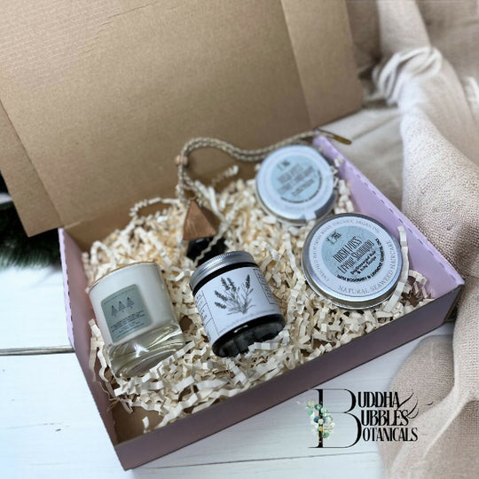 Valentines Pamper Gift Box For Her with Magnesium Cream and Skincare Products