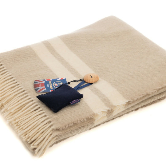 Chilcott Timeless Blanket - Natural Linen