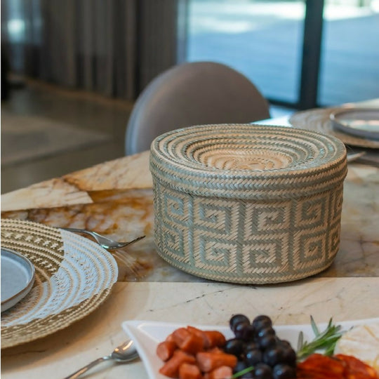 Blanco Bread Basket with Lid