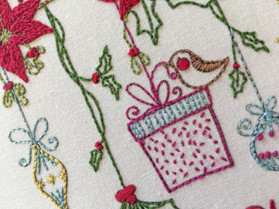 Christmas Embroidery Kit
