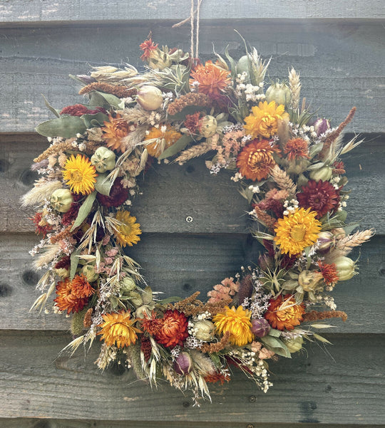 Almost Autumn Wreath