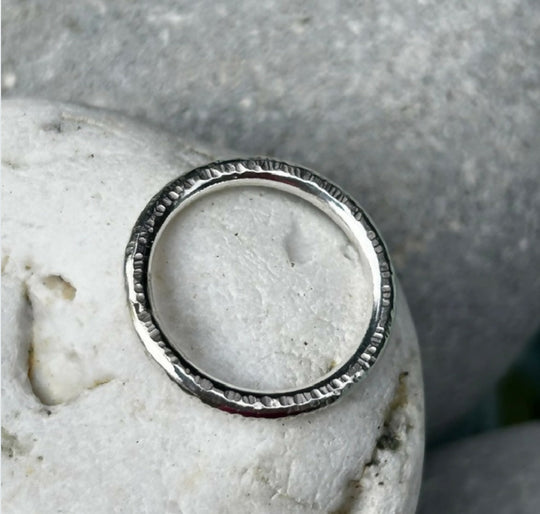 Beach Days Silver Ring
