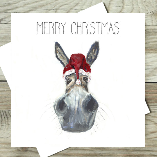 Christmas Donkey Card