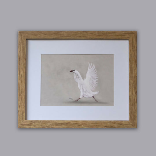 In a Flap - Framed Giclée Print