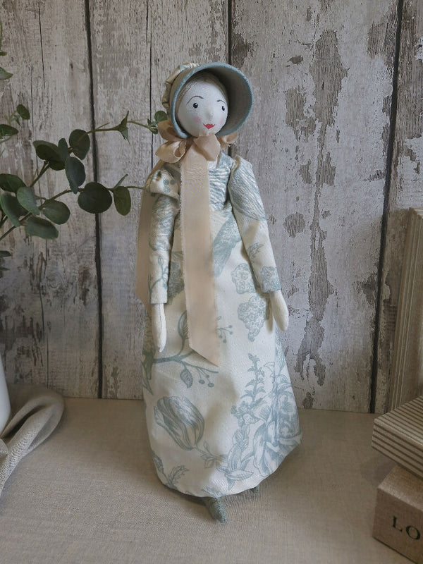 Regency Style Fabric Art Doll - Laura