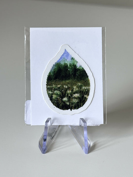Wish Field Die-cut Printed Sticker