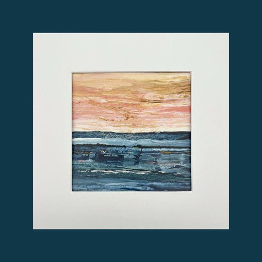 'Feeling Peachy' Original Seascape Painting
