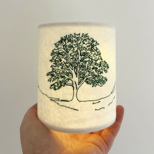 Embroidered Sycamore Gap Lantern