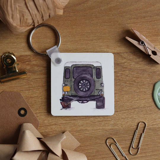 Country Defender Keyring