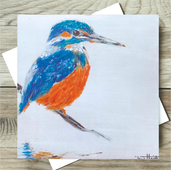 Kingfisher Blank Card