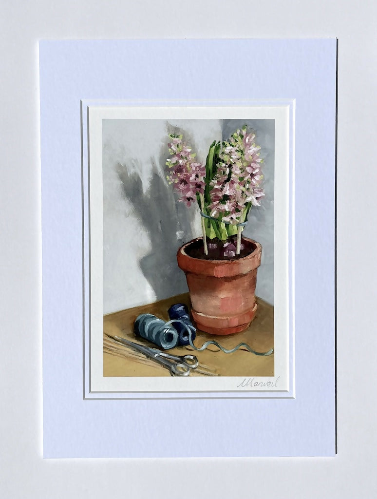 Hyacinths Fine Art Print