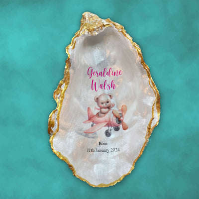 New Born - Personalised Oyster Shell