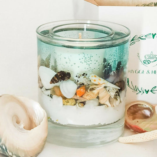 BLUE SEA BOTANICAL OCEAN SCENTED CANDLE