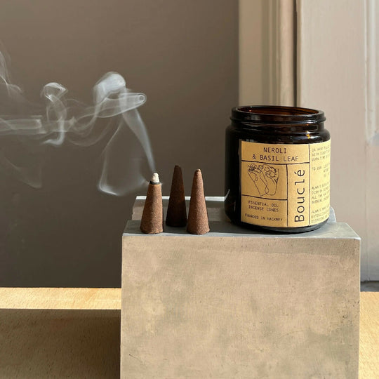 Neroli and Basil Leaf Incense Cones