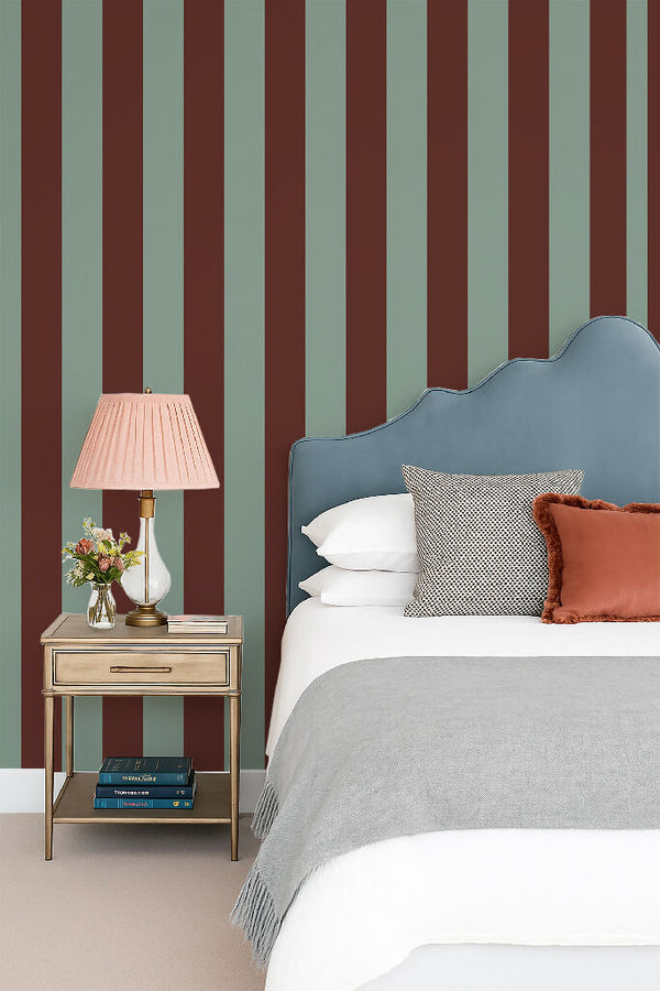 Brick Lane Stripe Wallpaper