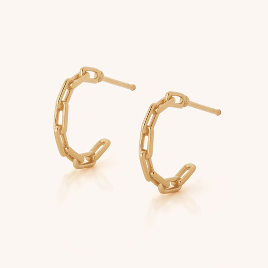 Link Hoop Earrings