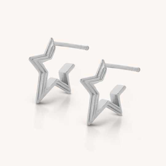 Stellar Hoop Earrings