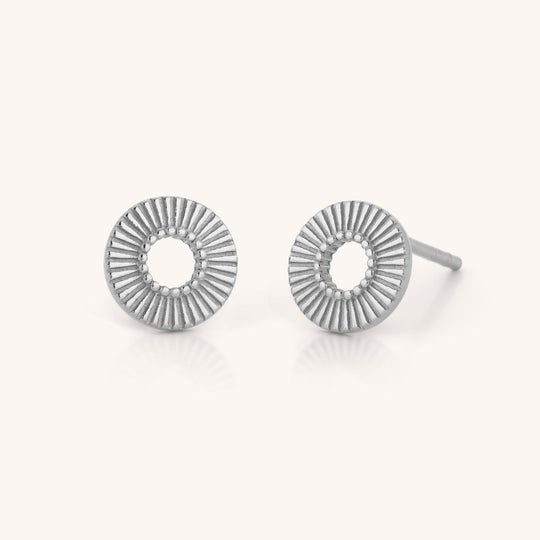 Solar Circle Earrings