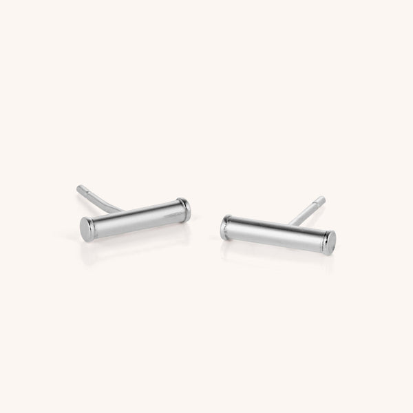 Bar Stud Earrings