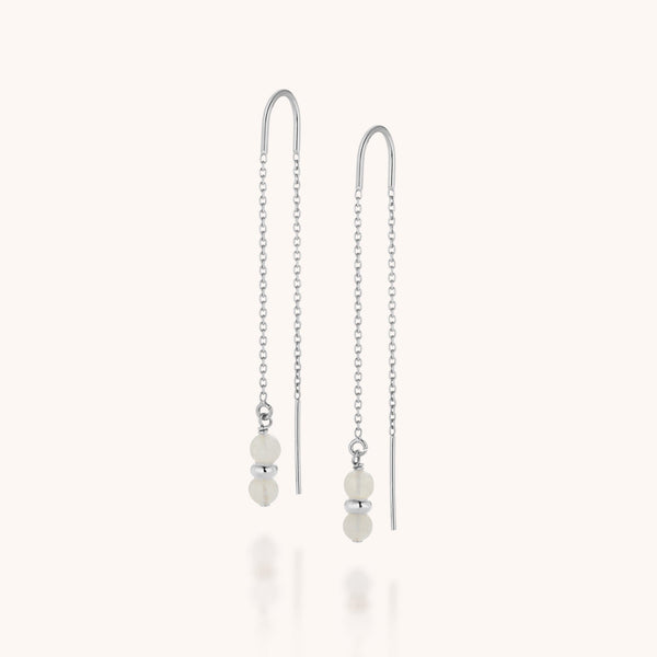 Moonstone Fall Earrings Birthstone June